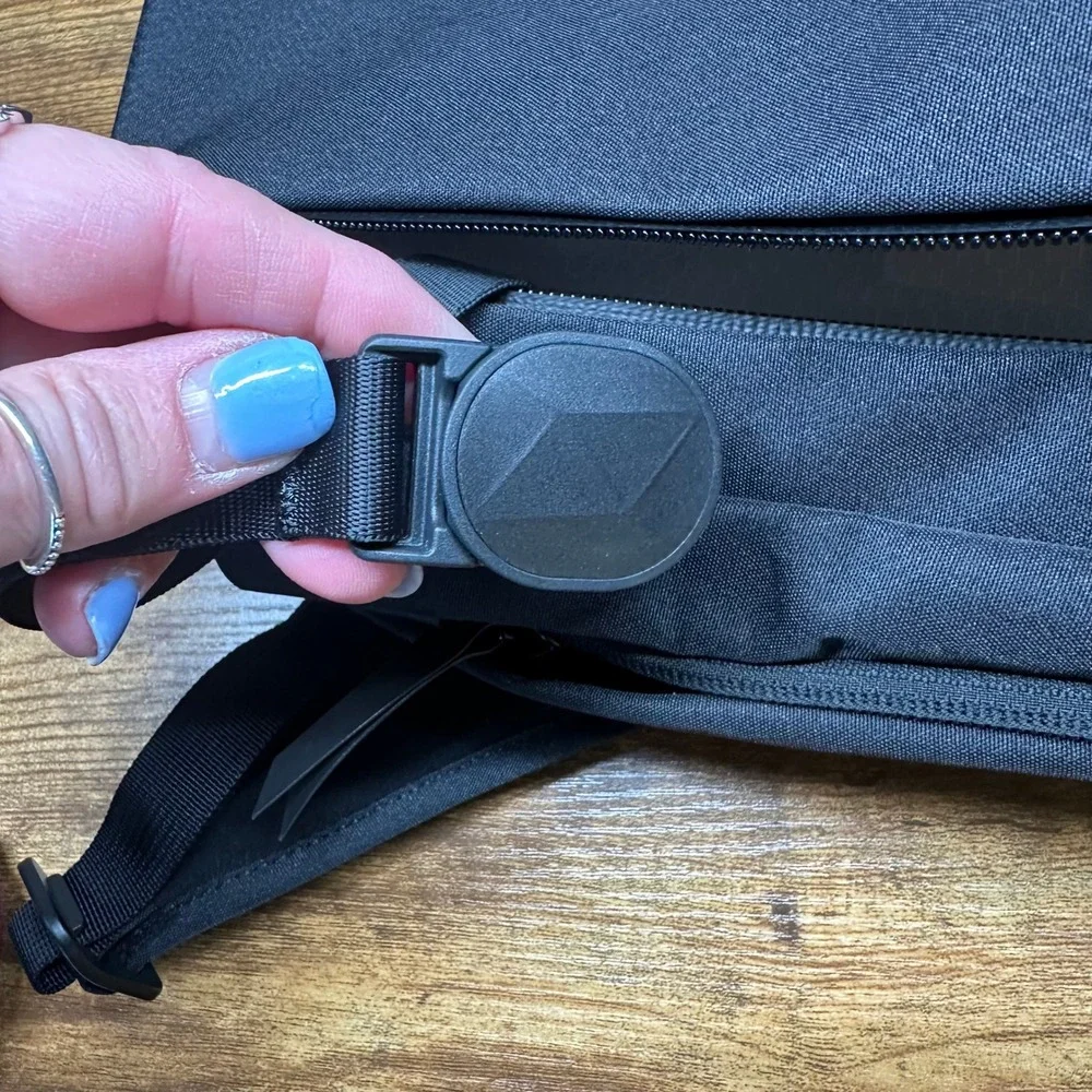 Alpaka Metro Backpack 12L Black Minimalist Laptop Bag Travel Tech Daypack